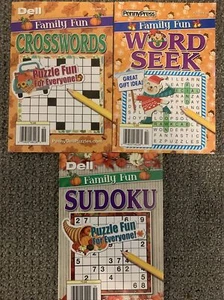 Puzzle Lovers One of Each Suduko, Word Seek , Crossword  Variety  - Picture 1 of 4