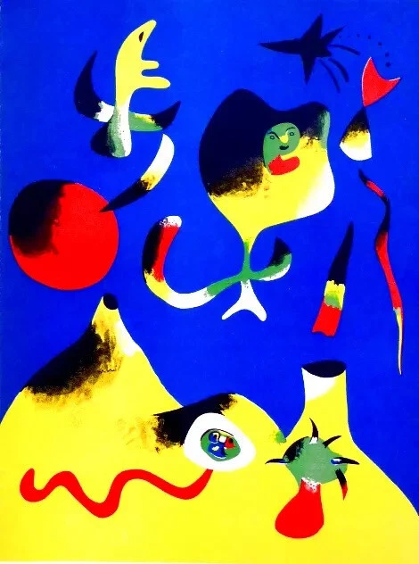 "Joan Miro ""L' Air"" СДЕЛАЙТЕ ПРЕДЛОЖЕНИЕ" - Изображение 1 из 1