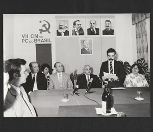 Rare Albania Communist Vintage 2 Large Photos Brasil Delegation 1978  - 01650 - Picture 1 of 4