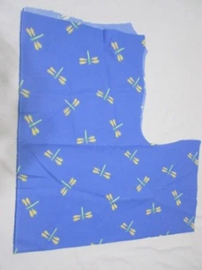 Outdoor Water Repellent DRAGONFLY Fabric Piece. 36" by 33", Excellent! - Picture 1 of 8