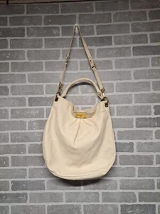 Marc By Marc Jacobs Bone Classic Q Hillier Hobo Womens Shoulder Crossbody Bag - Picture 1 of 16