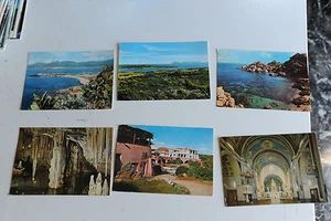 6 CARTOLINE - ALGHERO, S. TERESA, NORA, GUSPINI, COSTA SMERALDA - Picture 1 of 1