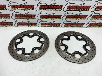 ♻️ Discos de freno delanteros Suzuki GSX1300R L0 HAYABUSA 2008-2012 ♻️ Foto 1 de 4