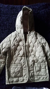 PiePieBuy Winter Liged Warm Coat Boys Or Girls Army Green Size Small (Brand New) - Picture 1 of 17