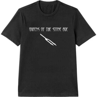 Queens Of The Stone Age T-Shirt Deaf Songs Official Black New - Image 1 of 4