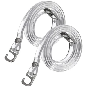 Cordones Transparentes Miss Tacón Alto Zapatos Accesorios Correa Transparente para Bomba - Imagen 1 de 12