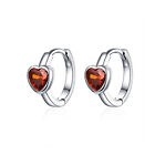 Wostu Authentic S925 Sterling Silver Love You Hoop Ear Earrings For Women Girls