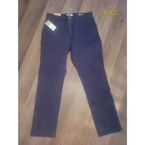Goodfellow & Co Hennepin straight chino mens nwt 32x34 Navy - Picture 1 of 3
