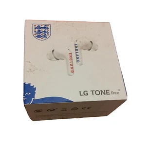 NEW LG Free LIMITED Edition ENGLAND Wireless In-Ear Headphones - White - Picture 1 of 9