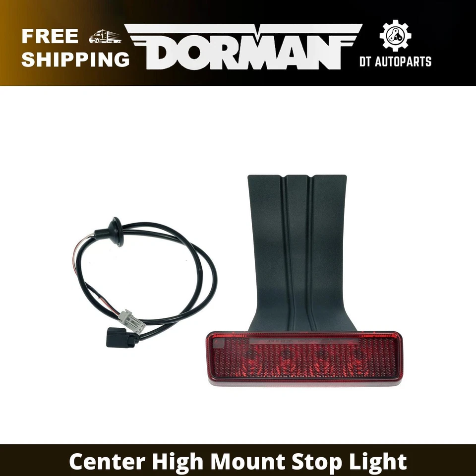 Luz de freno central de montaje alto para Jeep Wrangler Dorman 2007-2017 2008 2009 2010 Foto 1 de 4