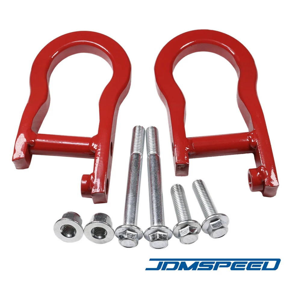Nuevo kit de gancho de remolque delantero rojo 84192871 apto para Silverado Sierra 1500 2014-2018 Foto 1 de 4