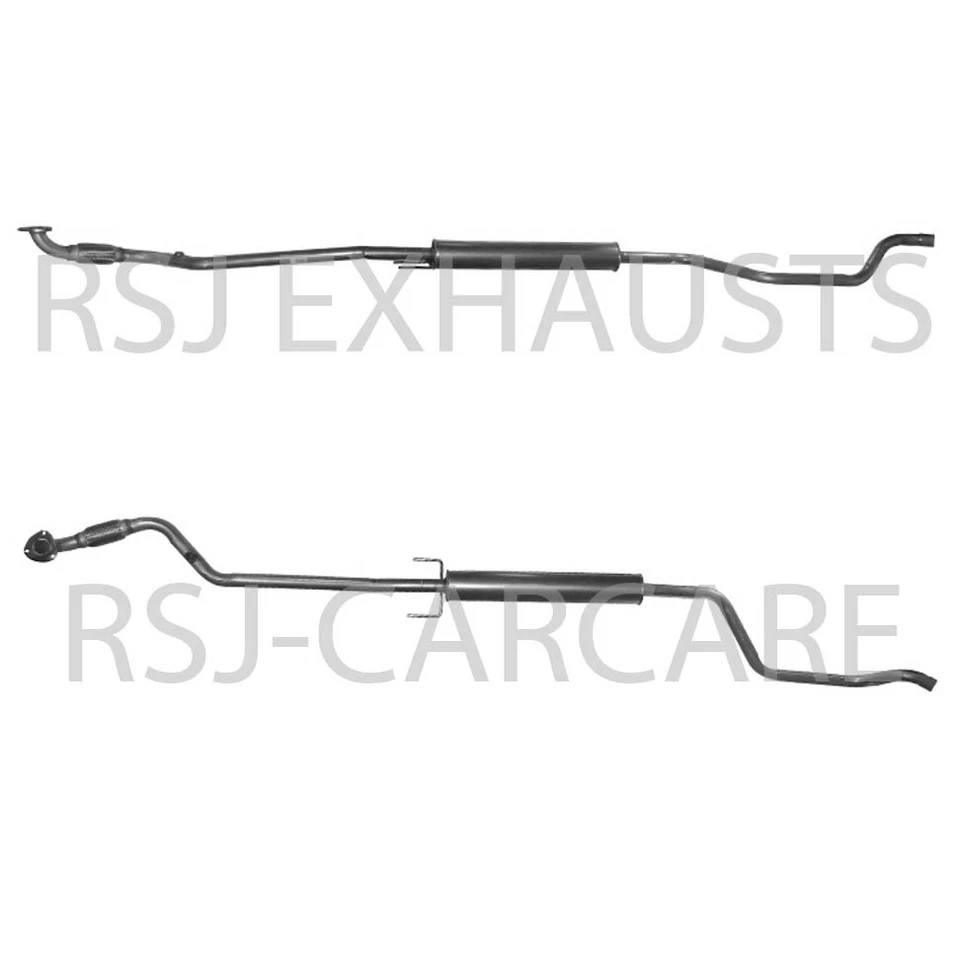 EGM469 Auspuff Link Rohr Vauxhall Meriva Mk I (A) 1.6 I Benzin 04/2003 - 12/2004 - Bild 1 von 1