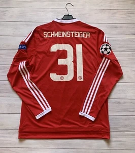 Manchester United 2015 2016 Home football shirt jersey Adidas L Schweinsteiger - Picture 1 of 22
