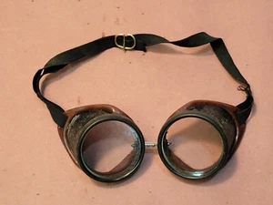 Vintage Safety Goggles Steampunk Glasses - Picture 1 of 7