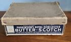 Parkinsons Royal Doncaster Butterscotch Box Film Prop Local History Queen Vic