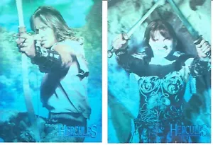 HERCULES THE LEGENDARY JOURNEY SET OF 2 HOLOGRAM CARDS - Picture 1 of 2