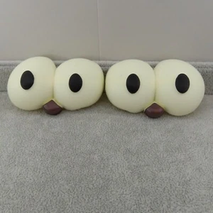 BIG EYES Shoe Charms for Shoes Googly Eye Eyeballs Nose 3D Novelty Cute Cartoon - Picture 1 of 4