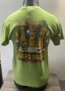 Camiseta Juana’s Pagoda & Sailors Grill Tiki Bar Playa Navarra FL Talla Mediana - Imagen 1 de 9