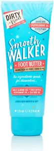 Dirty Works Smooth Walker Foot Butter, Vegan Peppermint Foot Cream, 125Ml - Picture 1 of 12