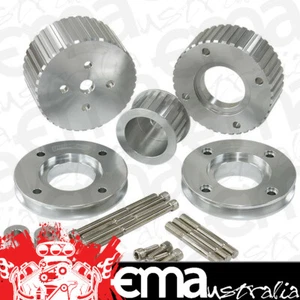 Aeroflow AF64-3006 Gilmer Drive Kit - Silver Holden 5.0L 304Ci V8 Vn-Vs - Foto 1 di 2