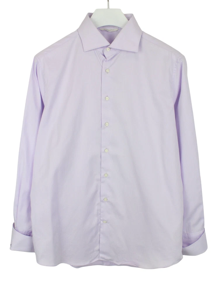 Camicia Formale Slim Fit SUITSUPPLY Uomo XL Collo Cutaway Con Bottoni - Immagine 1 di 4