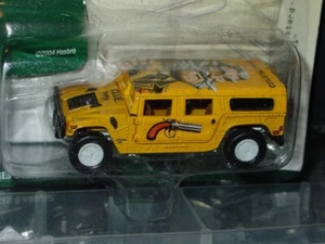 JOHNNY WHITE LIGHTNING HUMMER H1 OFF ROAD CHASE -Yellow, MIP - Picture 1 of 4
