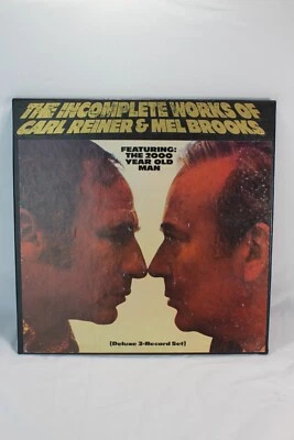 Carl Reiner Mel Brooks The Incomplete Works Of Record Vinyl Music Album Used - Image 1 of 2