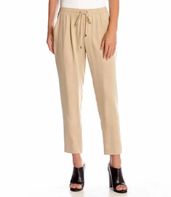 Karen Kane BAJA 卡其色抽绳裤带口袋 - MSRP $108 — 第 1/2 张图片
