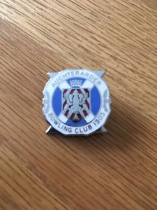 AUCHTERARDER BOWLING CLUB 1903 ENAMEL BOWLING BADGE VGC - Picture 1 of 1