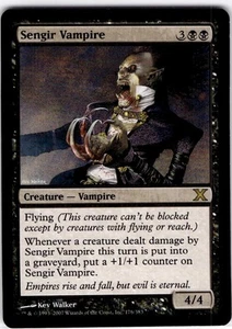 MTG Sengir Vampire 10th Edition Rare #176 - Picture 1 of 2