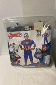 MARVEL AVENGERS  Boy's Captain America Costume - Picture 1 of 2