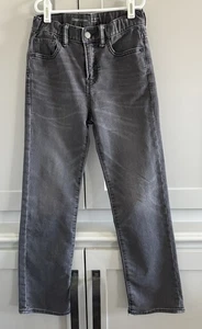 BOYS GAP KIDS 1969 BLACK Jeans 10 Regular Original Adjustable Waist 100% Cotton - Bild 1 von 3