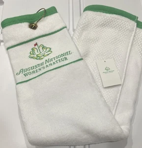 Masters Damen Amateur Golf Handtuch dreifach gefaltet BRANDNEU von Augusta National - Bild 1 von 3