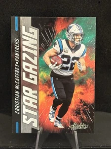 2021 Absolute Football Christian McCaffrey Star Gazing Insert SG10 Panthers  - Picture 1 of 1