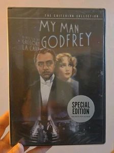 My Man Godfrey Criterion DVD #114 w/ booklet- Special Edition- New & Sealed - Imagen 1 de 2