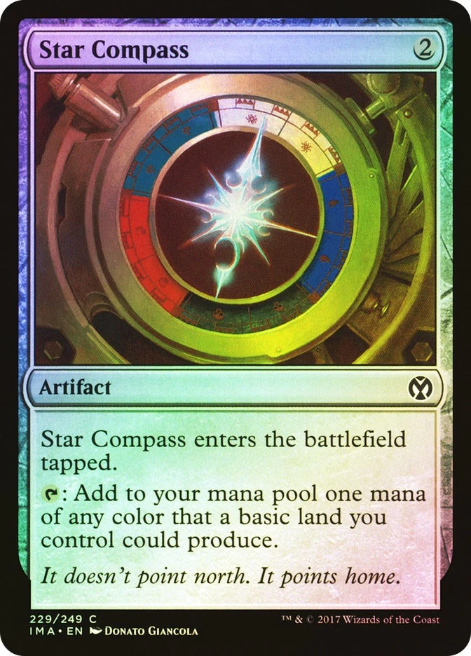 MTG FOIL Star Compass  - Iconic Masters #229 - Image 1 of 1