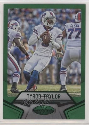 2016 Certified Mirror Green /5 Tyrod Taylor #58 - Image 1 of 2