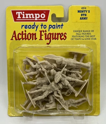 MONTY's 8th ARMY - 10 soldats infanterie 54 mm - Timpo/Lone Star 43510 - Neuf - Photo 1/4