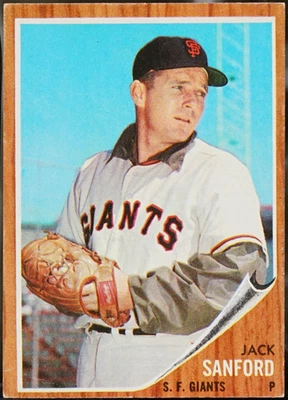 1962 Topps Baseball Jack Sanford #538 - Image 1 of 2
