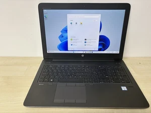 HP ZBOOK 15 G3 CAD Laptop Windows 11 i7 6820HQ 32GB 256GB NVIDIA Quadro M2000M - Picture 1 of 22