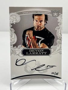 SPORTKINGS VOLUME 3 DEVON LARRATT 22/25 AUTOGRAPH NO. A75 - Picture 1 of 2