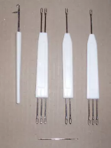 set di 5 utensili per macchina per maglieria calibro medio 6 mm,6,5 mm, 7 mm - Foto 1 di 1