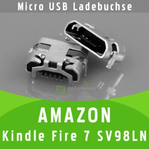 ✅ Amazon Kindle Fire 7 SV98LN Micro USB DC Buchse Ladebuchse Connector Port  - Bild 1 von 1