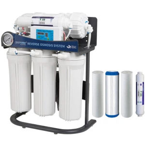 PUR Booster 5 Stufen 600 GPD Direct flow Umkehrosmoseanlage + ERSATZFILTERSET - Bild 1 von 12