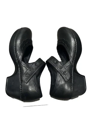 Zapatos Dansko Para Mujer EE. UU. 9.5-Harlow Mary Jane Cuero Cómodo Ropa de Trabajo Negro Informal Foto 1 de 4