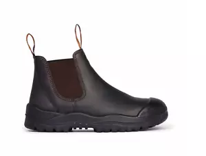 Mongrel 545030 Steel Safety Toe Scuff Cap Oil Kip Elastic Sided Men Work Boots - Picture 1 of 5