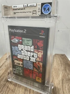 Grand Theft Auto 3 Sony Playstation 2 Factory Sealed Video Game Wata 9.4 GTA III - Picture 1 of 12