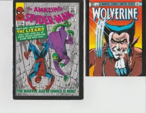 Wolverine #1 Mini Series 2013 Reprint Promo mit Spider-Man #6 Reprint DVD Promo - Bild 1 von 2