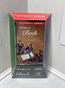The Best Of Bach Volume 10 Listener's Choice Kassette Neu Versiegelt - Bild 1 von 2