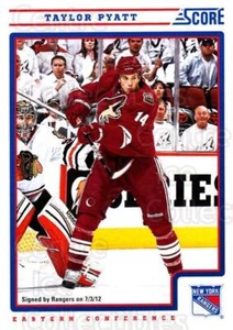 2012-13 Score #324 Taylor Pyatt - Picture 1 of 1